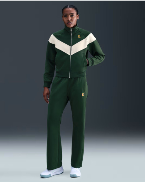 Тенісна толстовка W NKCT WR POLY KNIT JKT HRTGE 323