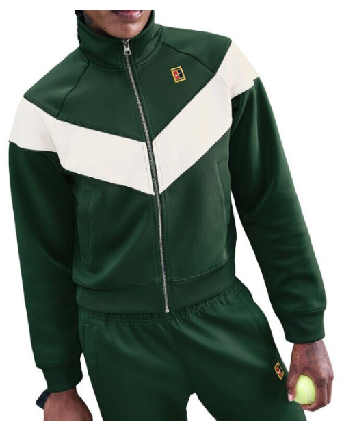 Тенісна толстовка W NKCT WR POLY KNIT JKT HRTGE 323