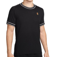Теннисное поло M NIKE HERITAGE SS TOP BK