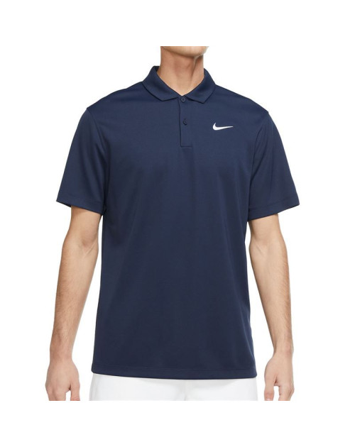 Теннисное поло M NIKE DF POLO SOLID bl
