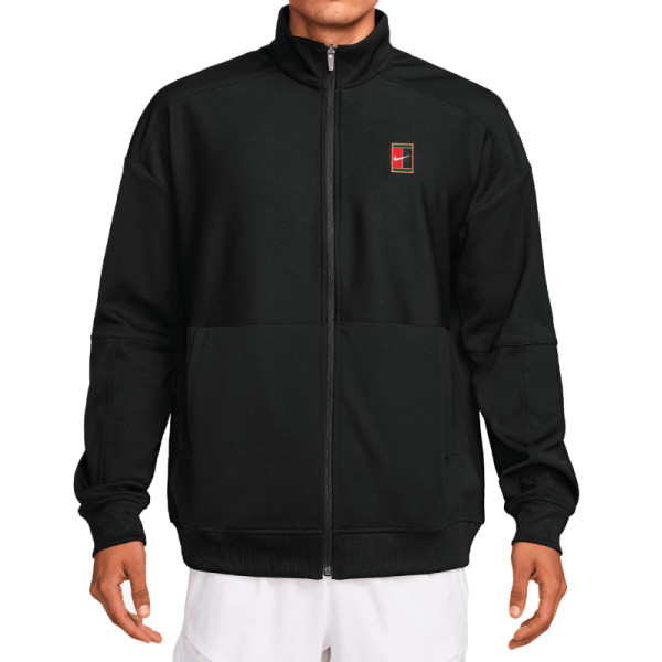 Тенісний жакет NIKE M HERITAGE SUIT JKT BK