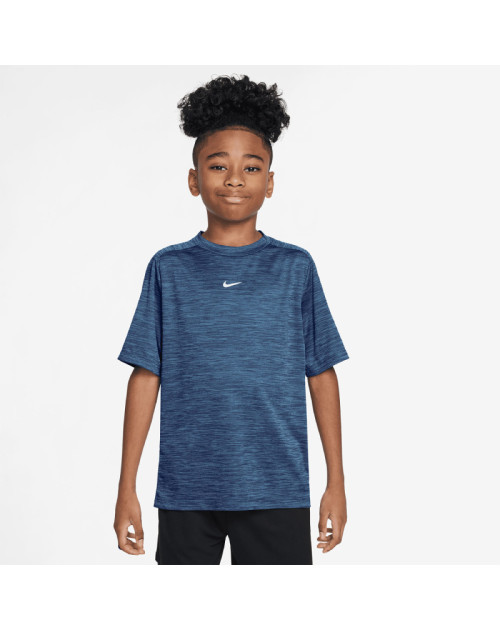 Футболка NIKE B NK DF MULTI SS  TOP LBR HTHR 414
