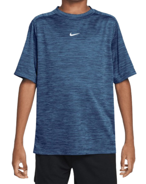 Футболка NIKE B NK DF MULTI SS  TOP LBR HTHR 414