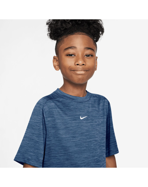 Футболка NIKE B NK DF MULTI SS  TOP LBR HTHR 414