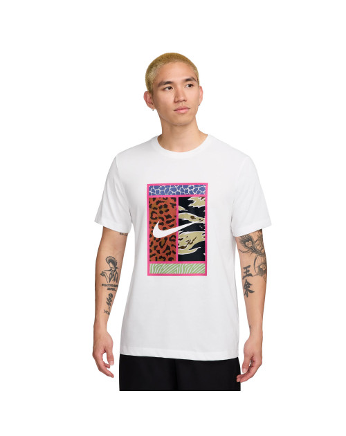 Теннисная футболка M NIKE DF TEE COURT wh