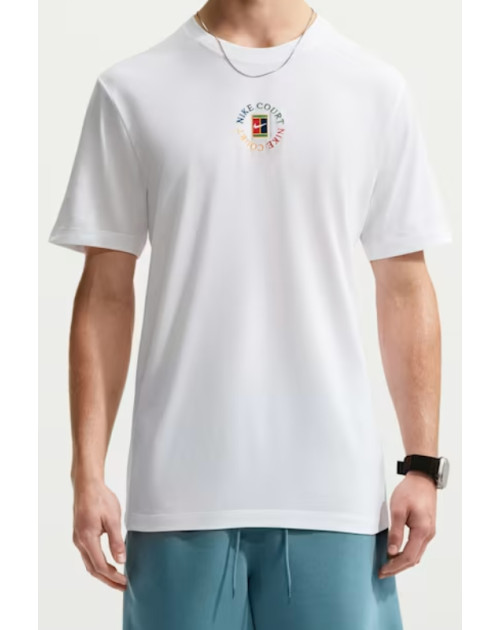 Футболка чоловіча NIKE M DF TEE STD HERITAGE WH