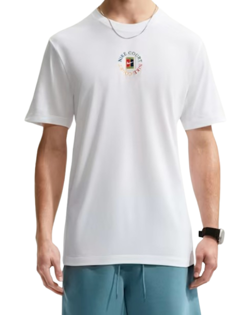 Футболка чоловіча NIKE M DF TEE STD HERITAGE WH