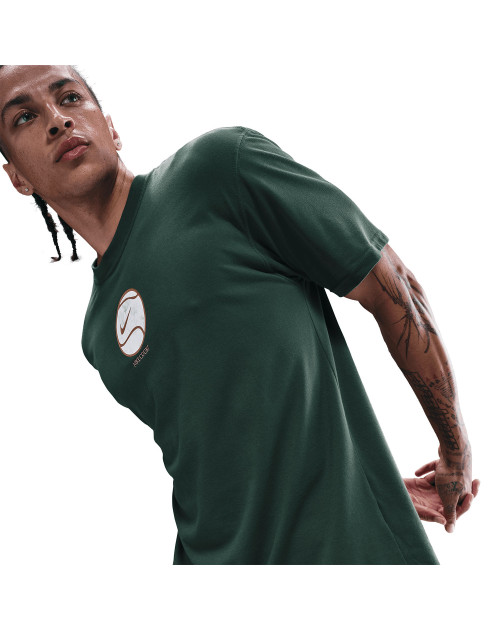 Футболка теннисная NIKE M DF TEE M90 SHA MSTRS