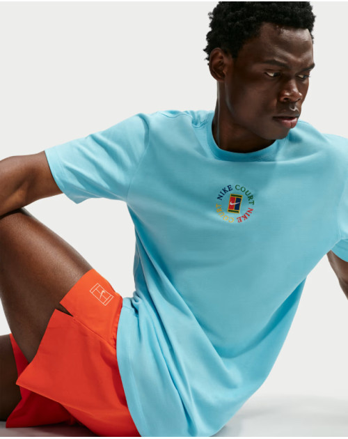 Теннисная футболка NIKE M NKCT DF TEE STD HERITAGE