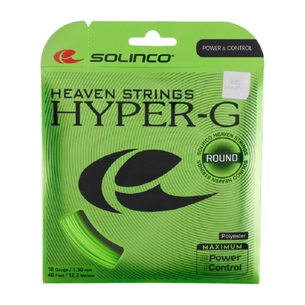 Тенісна струна Solinco Hyper G Round 1,30 set 12 м Тенісна струна Solinco Hyper G Round 1,30 set 12 м