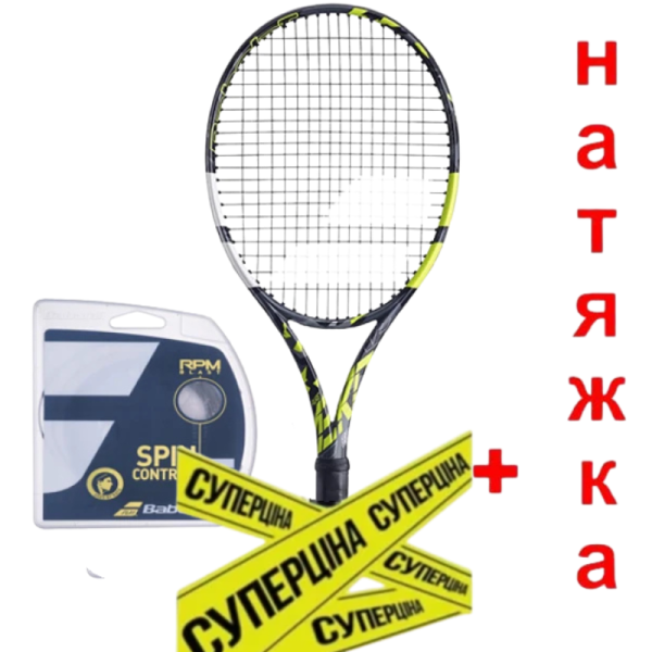 Тенісна ракетка BABOLAT PURE AERO 98 2023 NEW