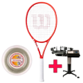 Теннисная ракетка WILSON CLASH 100L V3 REVERSE FRM