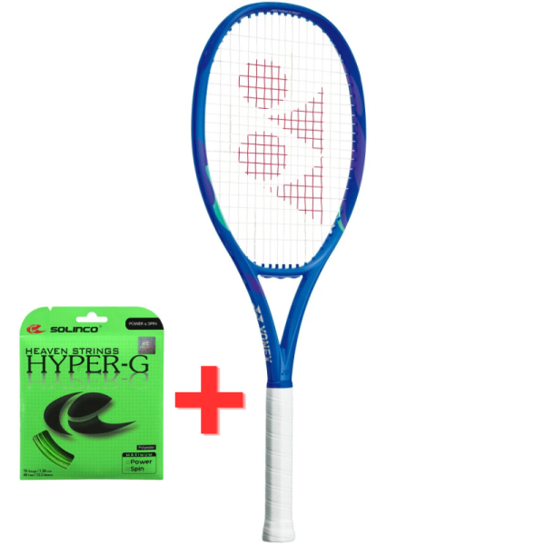 Теннисная ракетка Yonex 08 Ezone 100L (285) Blast Blue