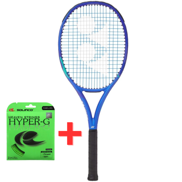 Теннисная ракетка Yonex 08 Ezone Ace (260) Blast Blue