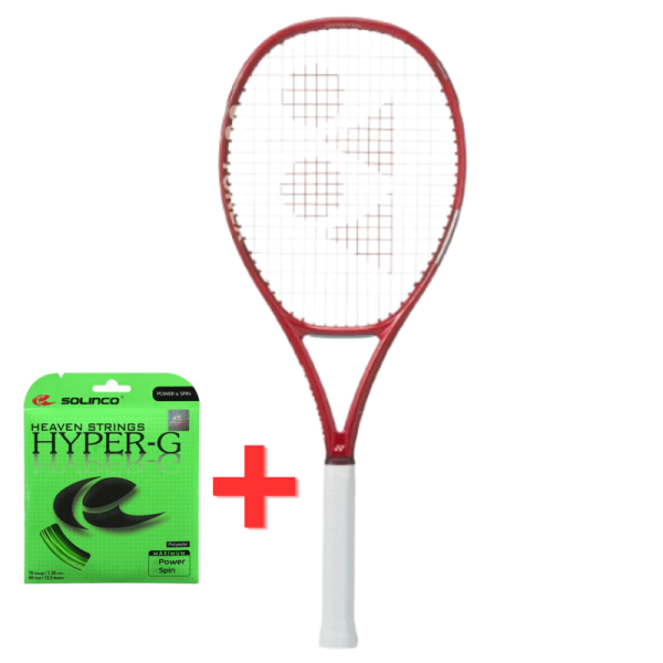Ракетка для тенниса Yonex 08 Vcore 100 (300g) Ruby Red