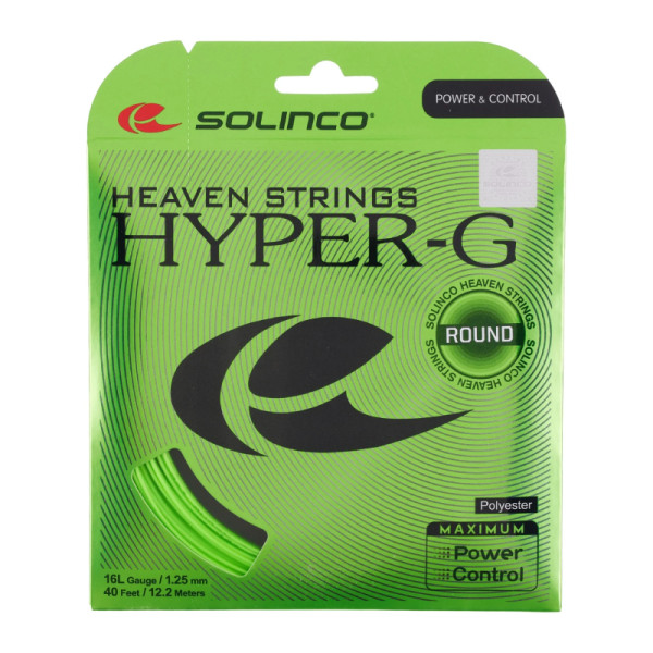 Тенісна струна Solinco Hyper G Round 1,25 set 12 м Тенісна струна Solinco Hyper G Round 1,25 set 12 м