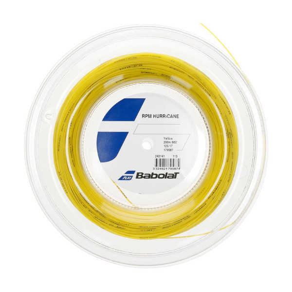 Тенісні струни для ракетки Babolat RPM HURRICANE 200M Тенісні струни для ракетки Babolat RPM HURRICANE 200M