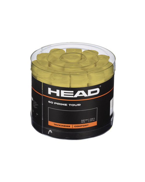 Намотка HEAD Prime Tour 60 pcs Pack (Overgrip) yellow 1 шт