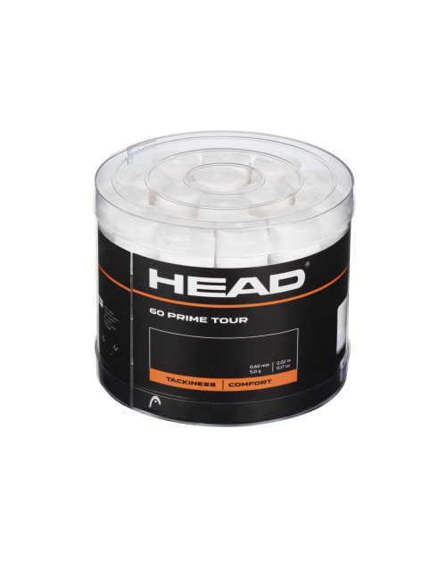 Намотка HEAD Prime Tour 60 pcs Pack (Overgrip)  white 1 шт