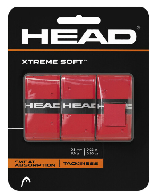 Намотка HEAD XtremeSoft Grip Overwrap *3 red