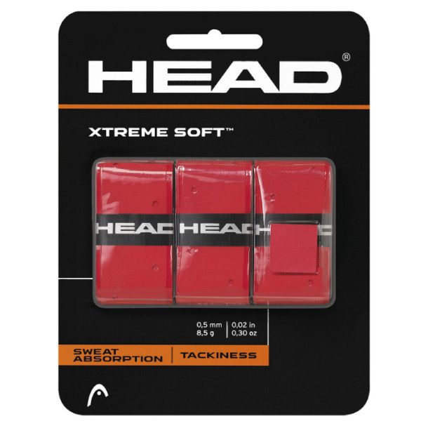 Намотка HEAD XtremeSoft Grip Overwrap *3 red