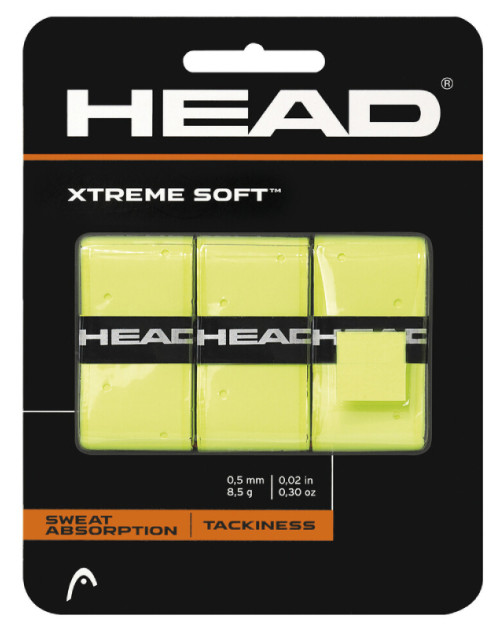 Намотка HEAD XtremeSoft Grip Overwrap *3 yellow