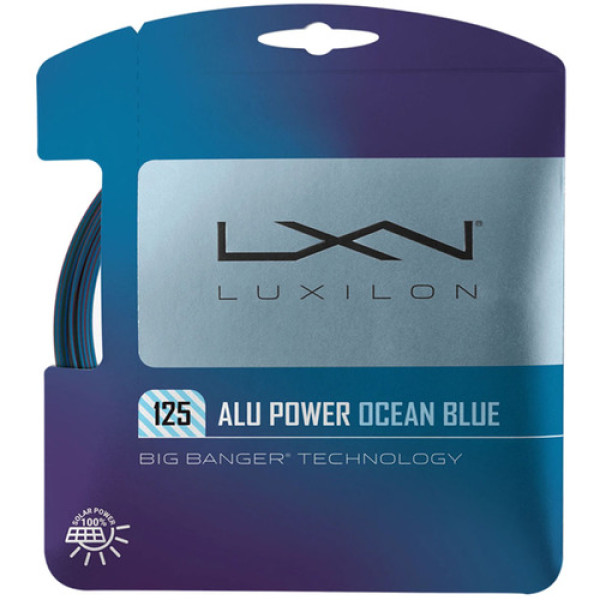 Тенісна струна LUXILON ALU POWER OCEAN BLUE SET 125 Тенісна струна LUXILON ALU POWER OCEAN BLUE SET 125