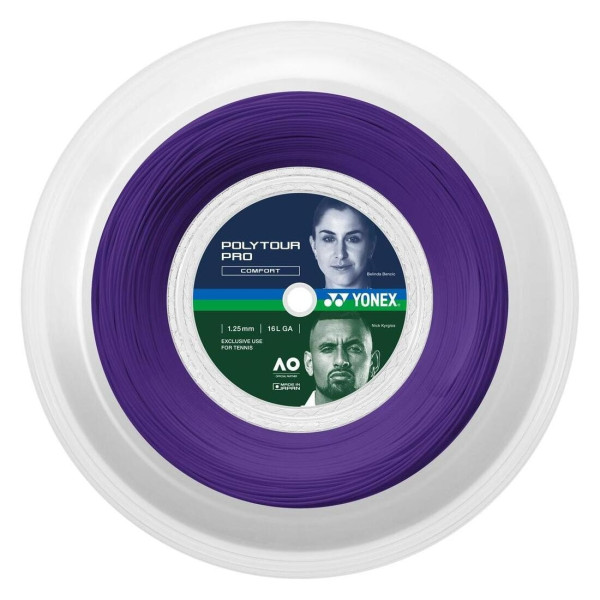 Струна для тенісу Yonex Poly Tour Pro Midnight Purple (200m) Струна для тенісу Yonex Poly Tour Pro Midnight Purple (200m)