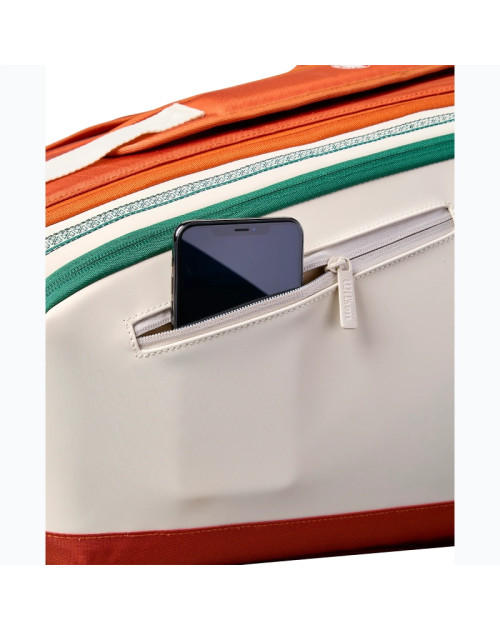 Тенісний чохол Wilson ROLAND GARROS 2026 9PK RACKET BAG Cream