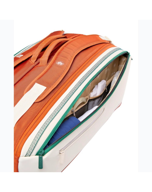 Тенісний чохол Wilson ROLAND GARROS 2026 9PK RACKET BAG Cream