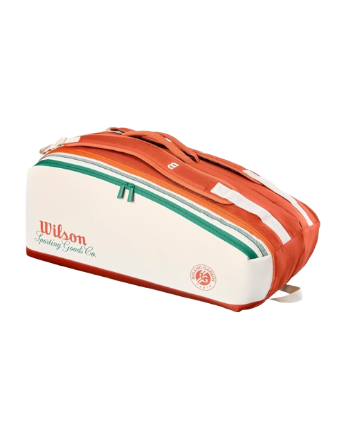 Тенісний чохол Wilson ROLAND GARROS 2026 9PK RACKET BAG Cream
