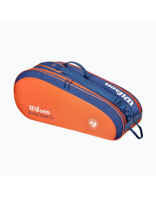 Теннисный чехол Wilson ROLAND GARROS 2026 TEAM 6PK RACKET BAG C