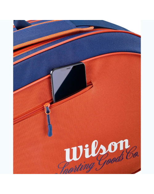 Теннисный чехол Wilson ROLAND GARROS 2026 TEAM 6PK RACKET BAG C