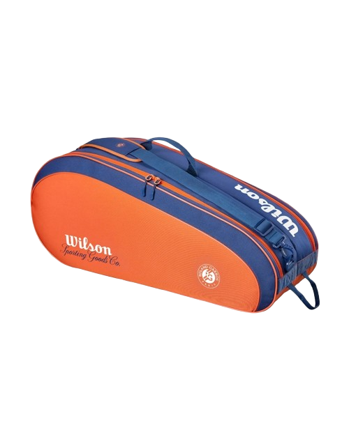 Теннисный чехол Wilson ROLAND GARROS 2026 TEAM 6PK RACKET BAG C