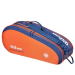 Теннисный чехол Wilson ROLAND GARROS 2026 TEAM 6PK RACKET BAG C