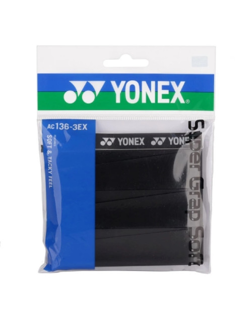 Намотка Yonex Super Grap Soft 3 pcs Black