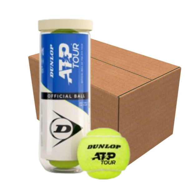 Теннисные мячи Dunlop ATP TOUR*3 72 мяча Теннисные мячи Dunlop ATP TOUR*3 72 мяча
