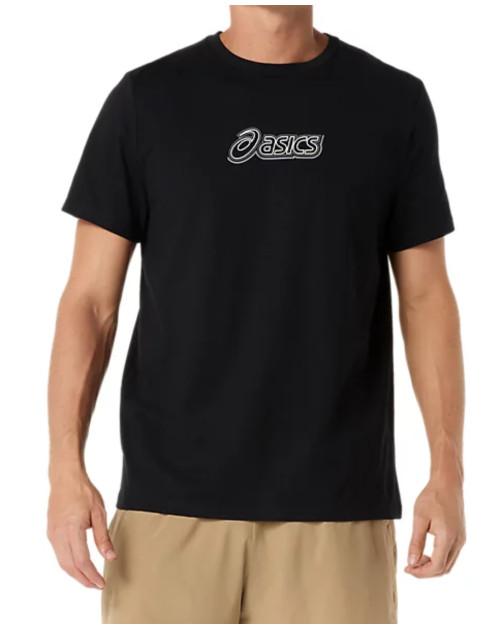 Тенісна футболка Asics LOGO GRAPHIC TEE BK