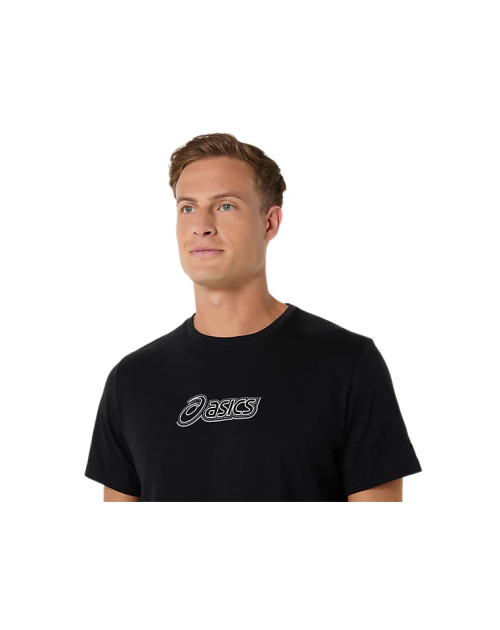 Тенісна футболка Asics LOGO GRAPHIC TEE BK