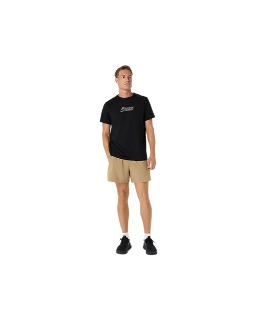 Тенісна футболка Asics LOGO GRAPHIC TEE BK