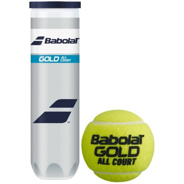 Тенісні м'ячі Babolat Gold All Court *72*3 м'ячі NEW Тенісні м'ячі Babolat Gold All Court *72*3 м'ячі NEW