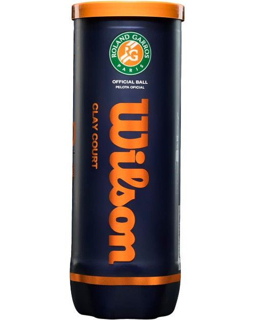 Теннисные мячи WILSON ROLAND GARROS CLAY *3