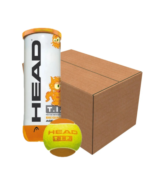 Теннисные мячи Head TIP*3 orange 50% 72 м'яча