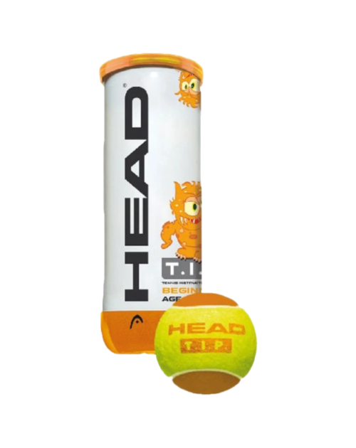 Теннисные мячи Head TIP*3 orange 50% 72 м'яча