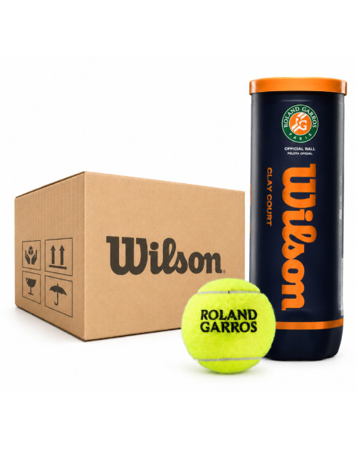 Теннисные мячи WILSON ROLAND GARROS CLAY *72