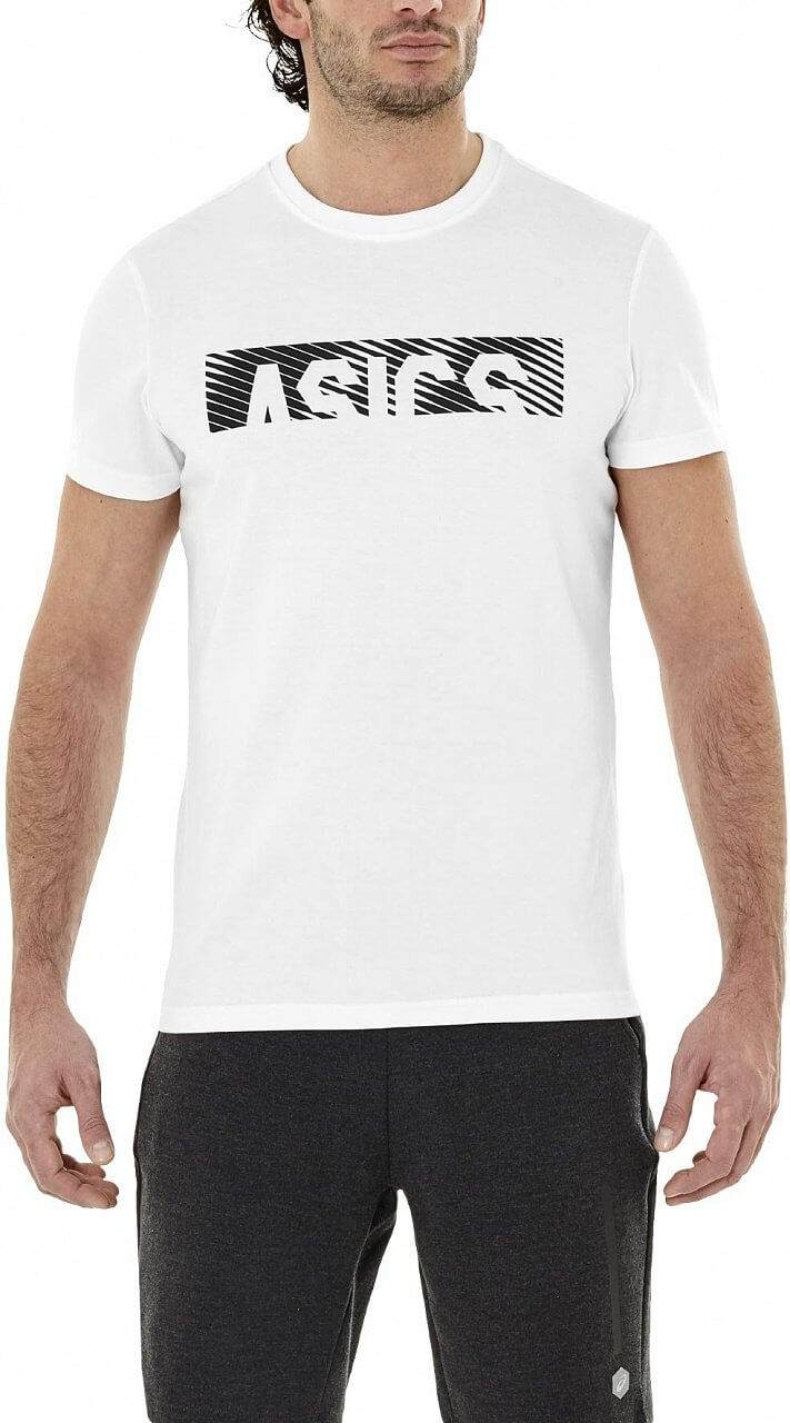 Теннисная  футболка ASICS ESNT DIAGONAL SS TOP