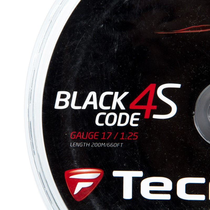 Теннисная струна Tecnifibre Black Code 4S 12м. Фото ¹3