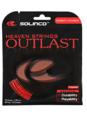 Теннисные струны Solinco Outlast 12m 1,25 red