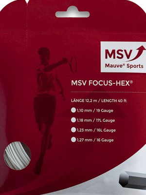 Теннисные струны MSV Focus Hex 12m