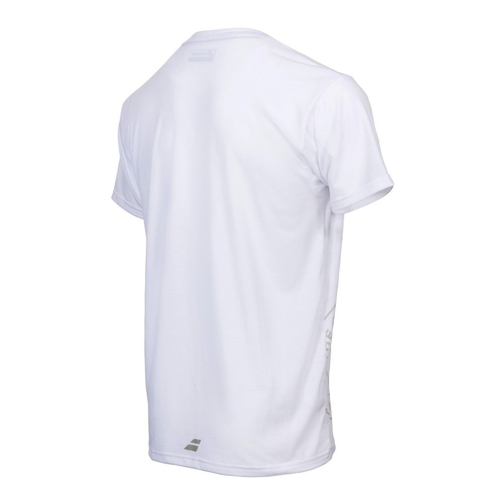 Теннисная футболка BABOLAT T-SHIRT CORE WIMBLEDON BOY. Фото ¹2